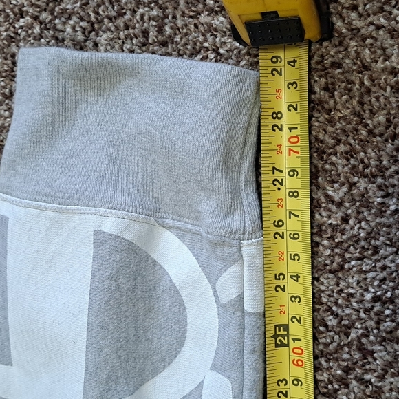 Champion Reverse Weave Women's Joggers All Over Print Grey - Picture 8 of 9